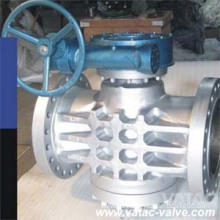 Cast Wcb/Lcb Gear Operated Dbb Plug Valve